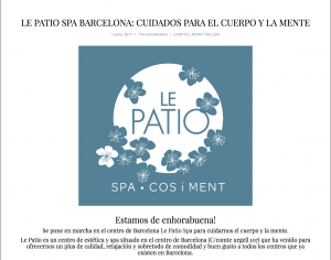 Un nuevo Spa en Barcelona